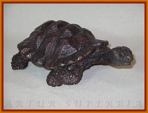 Schildkröte aus Bronze